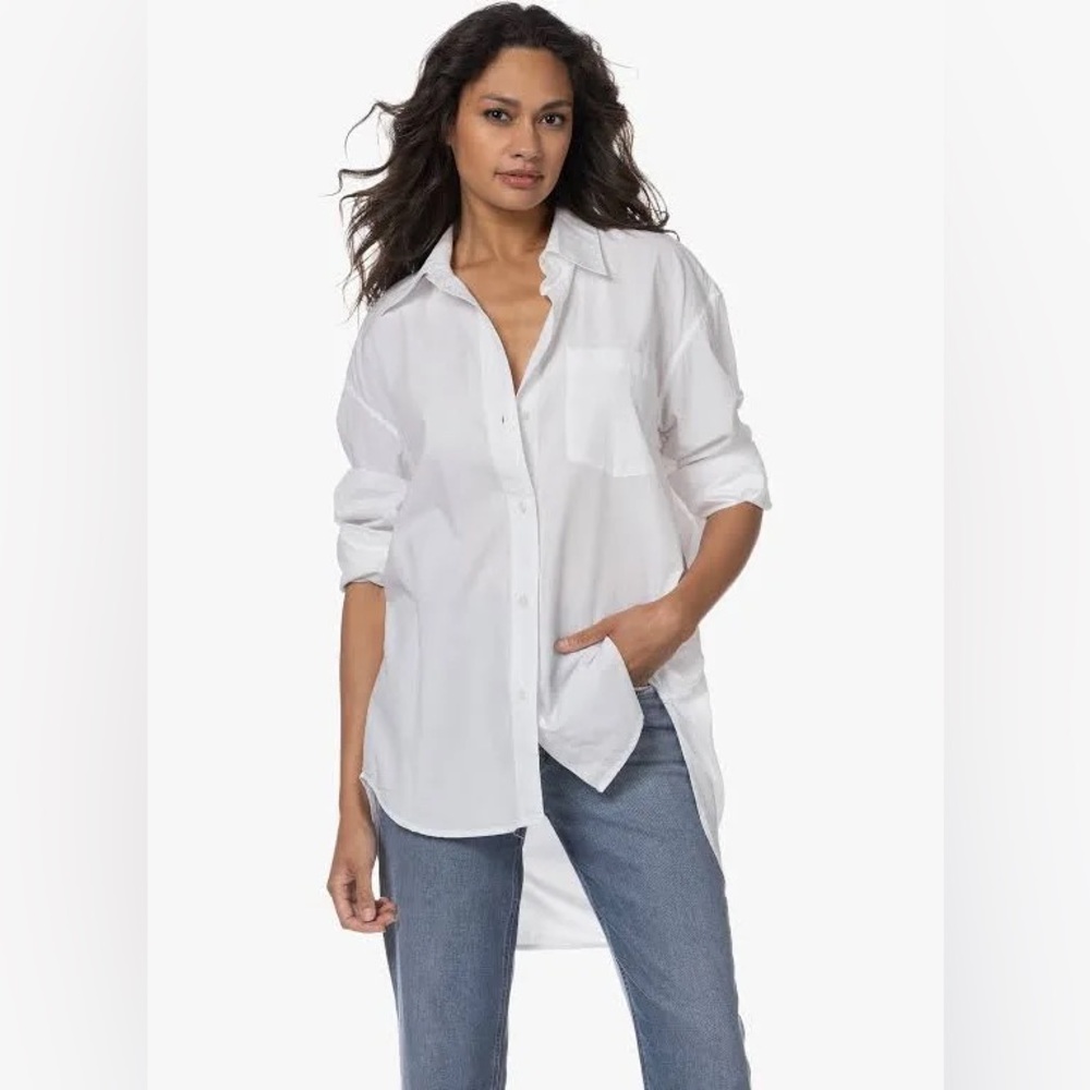 Citizens of Humanity Women's Cocoon Cotton Button-Down Shirt NWOT